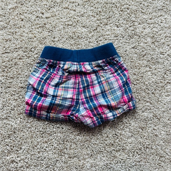 Bundle of 2 Baby Girl Shorts Plaid printed and Ice cream printed – 6-12 Months - Picture 7 of 9